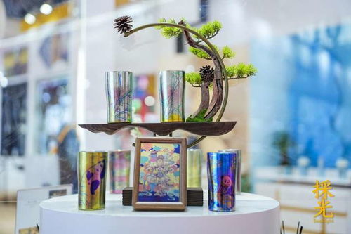 采光 煥金工藝純鈦產品亮相深圳禮品展用東方美學沖擊高端市場